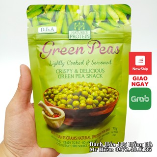 [T6/2021] Đậu Hà Lan sấy giòn DJ&A 75g