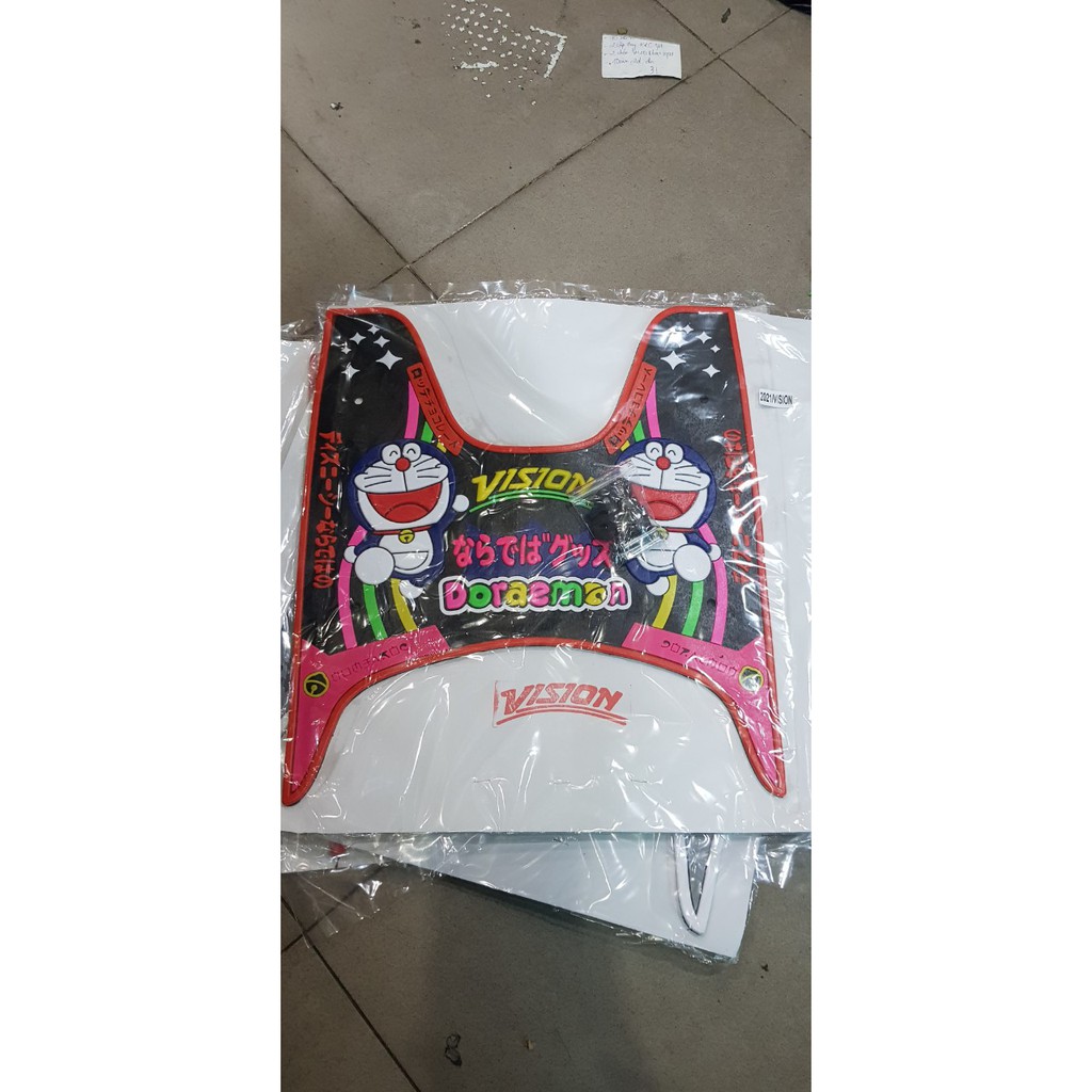 THẢM LÓT CHÂN XE VISION 2021 KIỂU HOẠT HÌNH