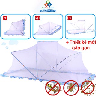 Màn chụp khung chống muỗi kiểu dáng mới, Màn ngủ thế hệ mới dành cho bé, Dễ dàng sử dụng mọi trường hợp