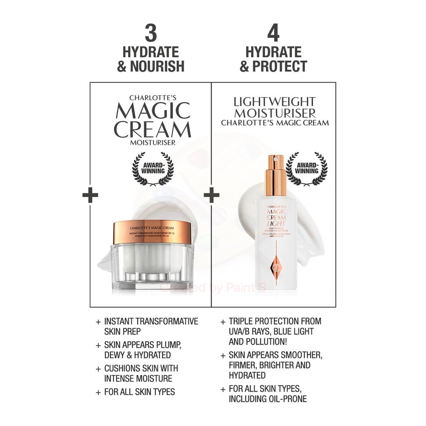 Charlotte Tilbury  Kem Dưỡng Ẩm Magic Cream Moisturizer with Hyaluronic Acid