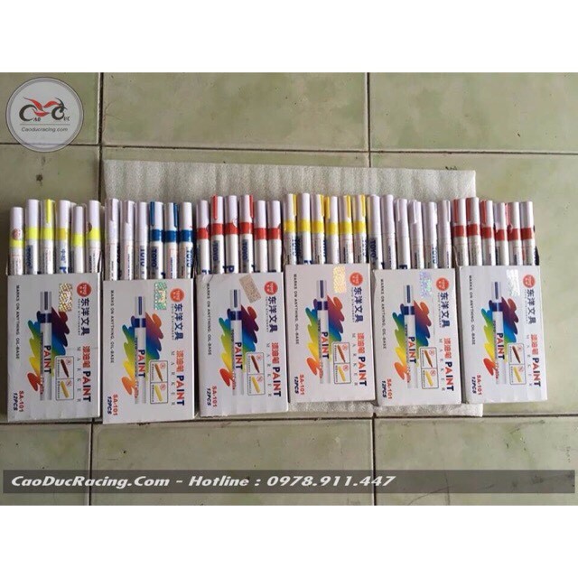 Bút vẽ lốp xe , viết vẽ vỏ xe - caoducracing