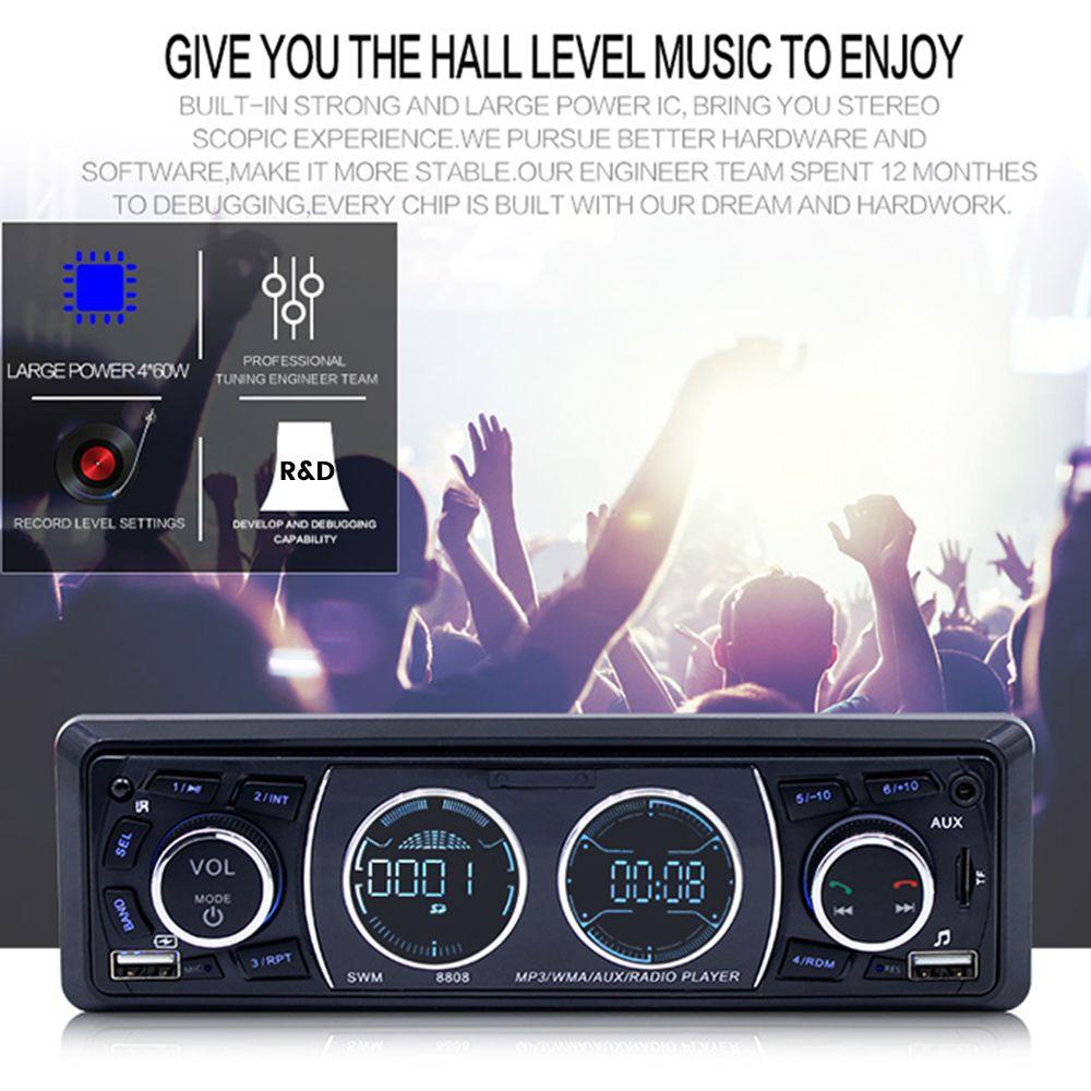 Máy Nghe Nhạc MP3 / FM / USB / AUX Rảnh Tay Cho Xe Hơi