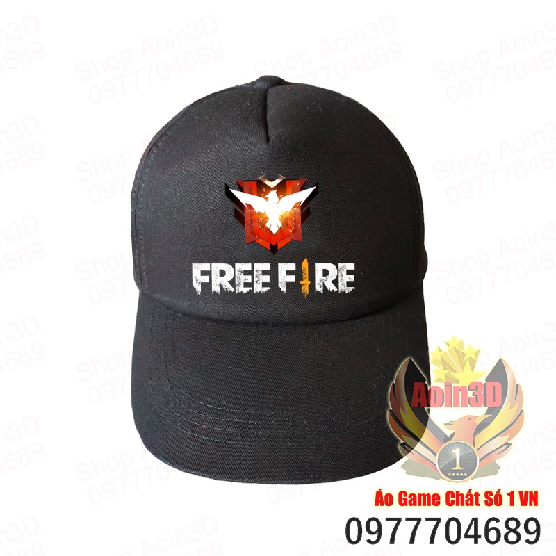 Áo Free Fire Rank Huyền Thoại Đen01 Aoin3D Tặng mũ HT | BigBuy360 - bigbuy360.vn