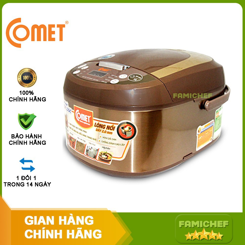 Nồi Cơm Điện Tử Công Nghệ Mới Nấu Ngon Cơm - Đa Chức Năng Chính Hãng Comet