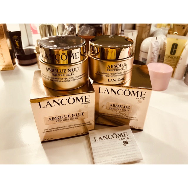 Cặp đôi kem dưỡng cao cấp Lancome Absolue ( có Clip sp )