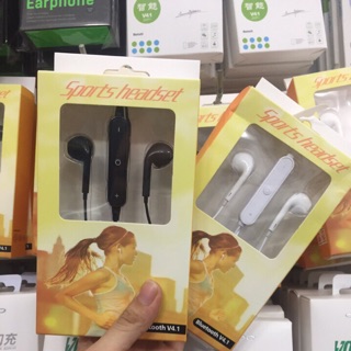 Tai nghe Bluetooth S6 Gọn nhẹ-Phong cách thể thao‼️