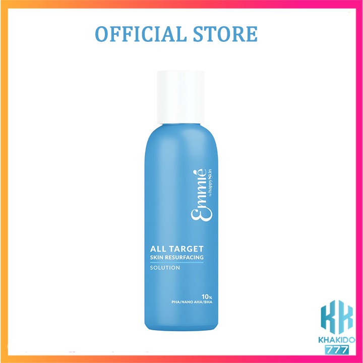 Toner Tẩy Tế Bào Chết Emmié by HappySkin 10% PHA/NANO AHA/BHA 160ml Tái Tạo Bề Mặt Da Thu Nhỏ Lỗ Chân Lông Kiểm Soát Mụn