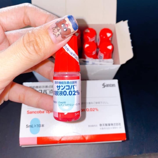 Nhỏ mắt giảm cận Japan