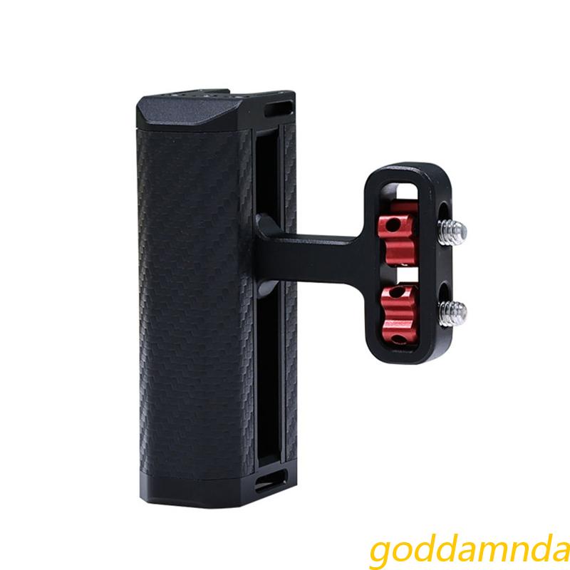 GODD Side Handle Foldaable Grip for Both Left Right Built-in Cold Shoe Lightweight