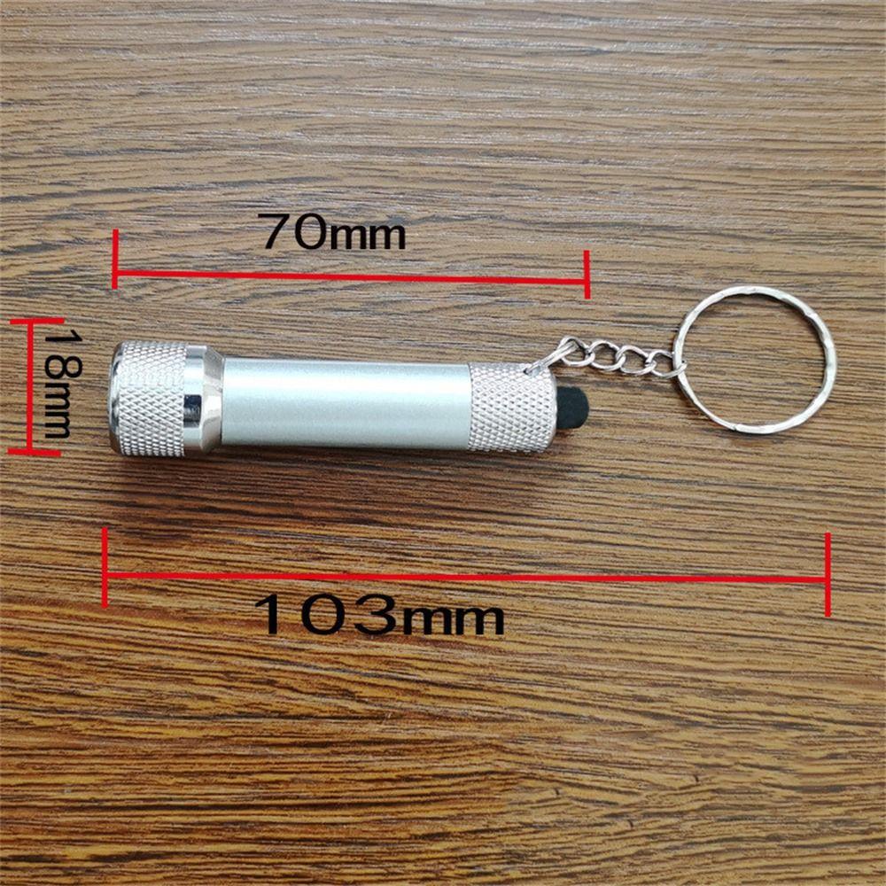 Móc Khóa Đèn Pin LED Siêu Sáng Tiện Dụng