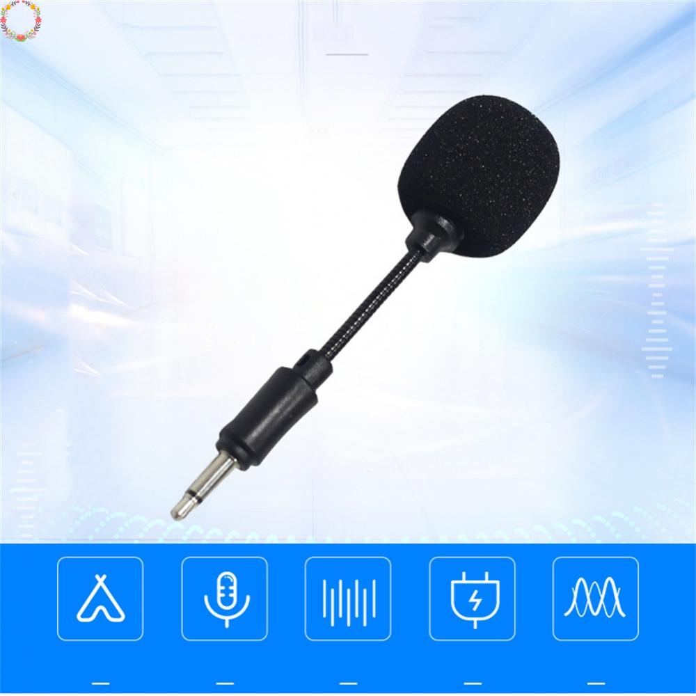 Mini thương hiệu thẻ âm thanh micro đa hướng micro live K song micro nhỏ điện thoại di động máy tính nội tuyến giảm tiếng ồn micro cầm tay