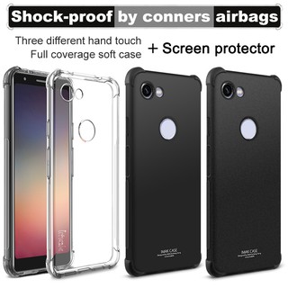IMAK Dành cho Google Pixel 3a XL / Pixel 3a Airbag Phiên bản Vỏ bọc TPU mềm chống sốc