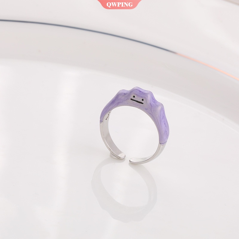 Giá Rẻ Mới 2022 Nhẫn Đeo Tay Hình Mặt Cười Pokemon Ditto Dễ Thương Thời Trang Cho Nữ