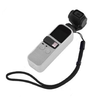 Silicone Bìa rắn Với Strap Phụ kiện Xử lý Gimbal mềm ổn định máy ảnh đơn giản bảo vệ Trường hợp Đối với Osmo Pocket