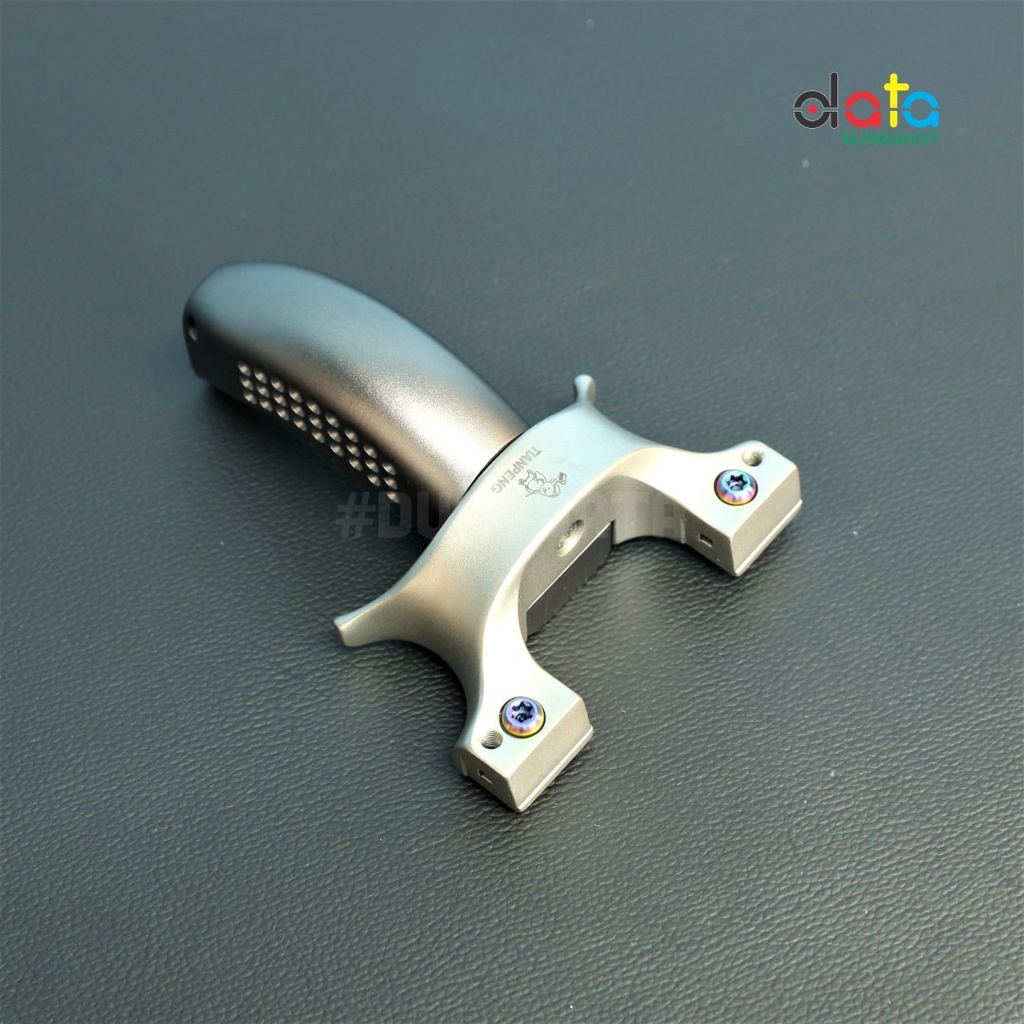 Ná Cao Su Thiên Bồng Nguyên Soái Chạc 82 Cánh Chạc Thép 440C Cán Nhôm - Chạc kẹp - DATA SlingShot