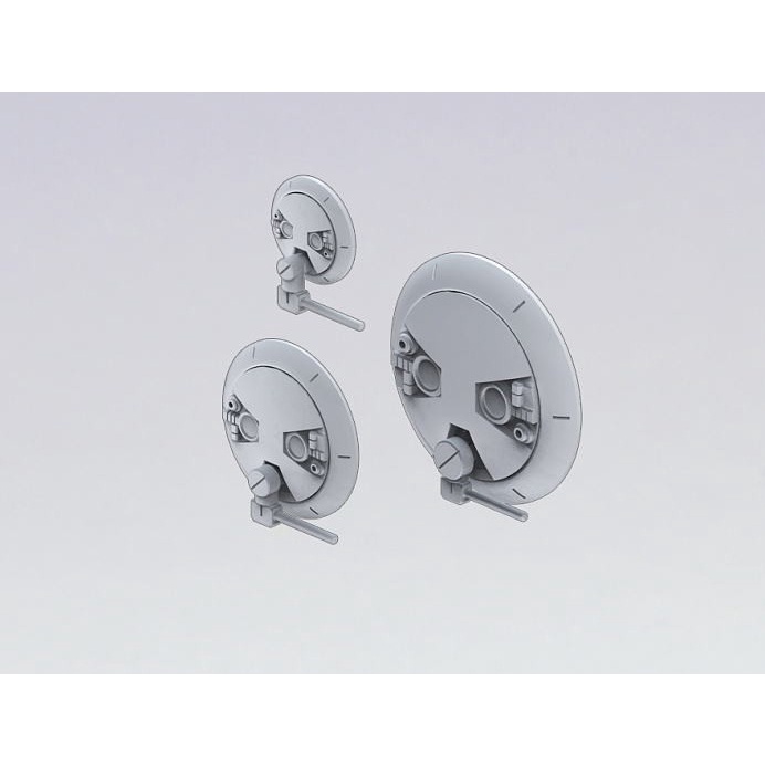 Phụ kiện BUILDERS PARTS HD MS RADOME 01 Bandai 4573102628589