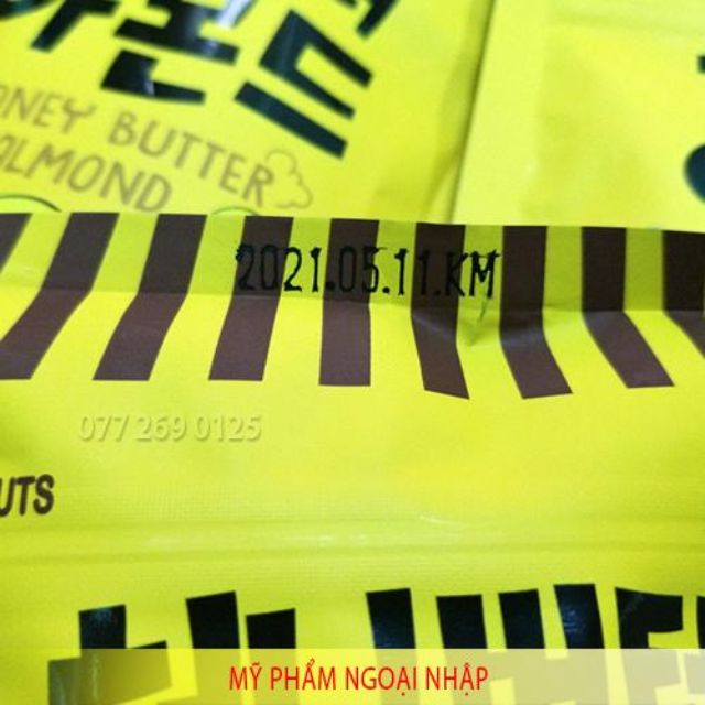 HẠNH NHÂN TẨM BƠ MẬT ONG 180g