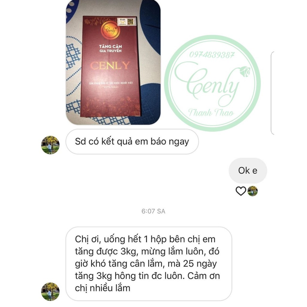 Tăng Cân Cenly Chính Hãng ( Tặng quà) | BigBuy360 - bigbuy360.vn
