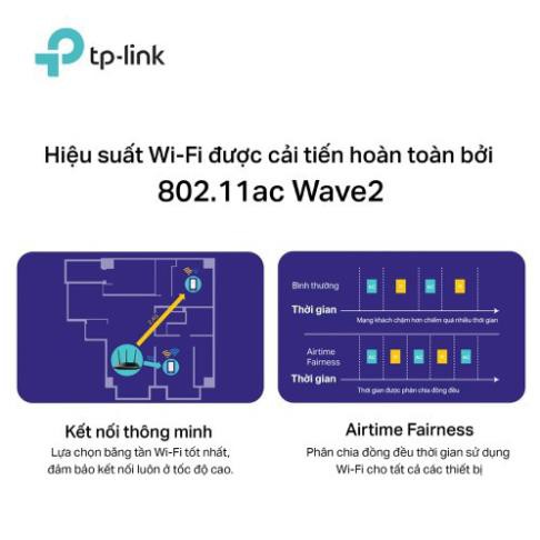 TP-Link AC 1900Mbps Bộ phát Wi-Fi MU MIMO Hiệu suất mạnh mẽ - Archer A9 - Hàng Chính Hãng