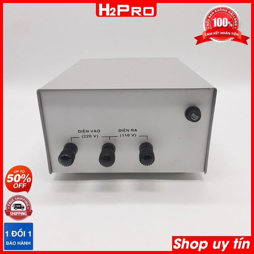 Biến áp tự ngẫu Kawa 3000VA H2Pro, bộ đổi nguồn 220v sang 110v, 100V 3000w chính hãng