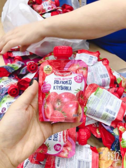 Hoa Quả Nghiền Semper cực thơm ngon 100% hoa quả tươi