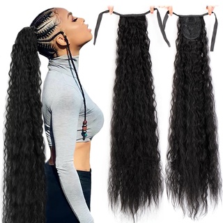 Phần Tóc Giả Làm Dày Tóc Xoăn Lọn Xù 32"
