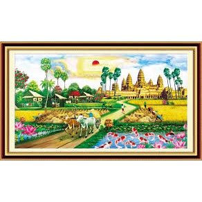 TRANH THÊU PHONG CẢNH E39 (100X60)