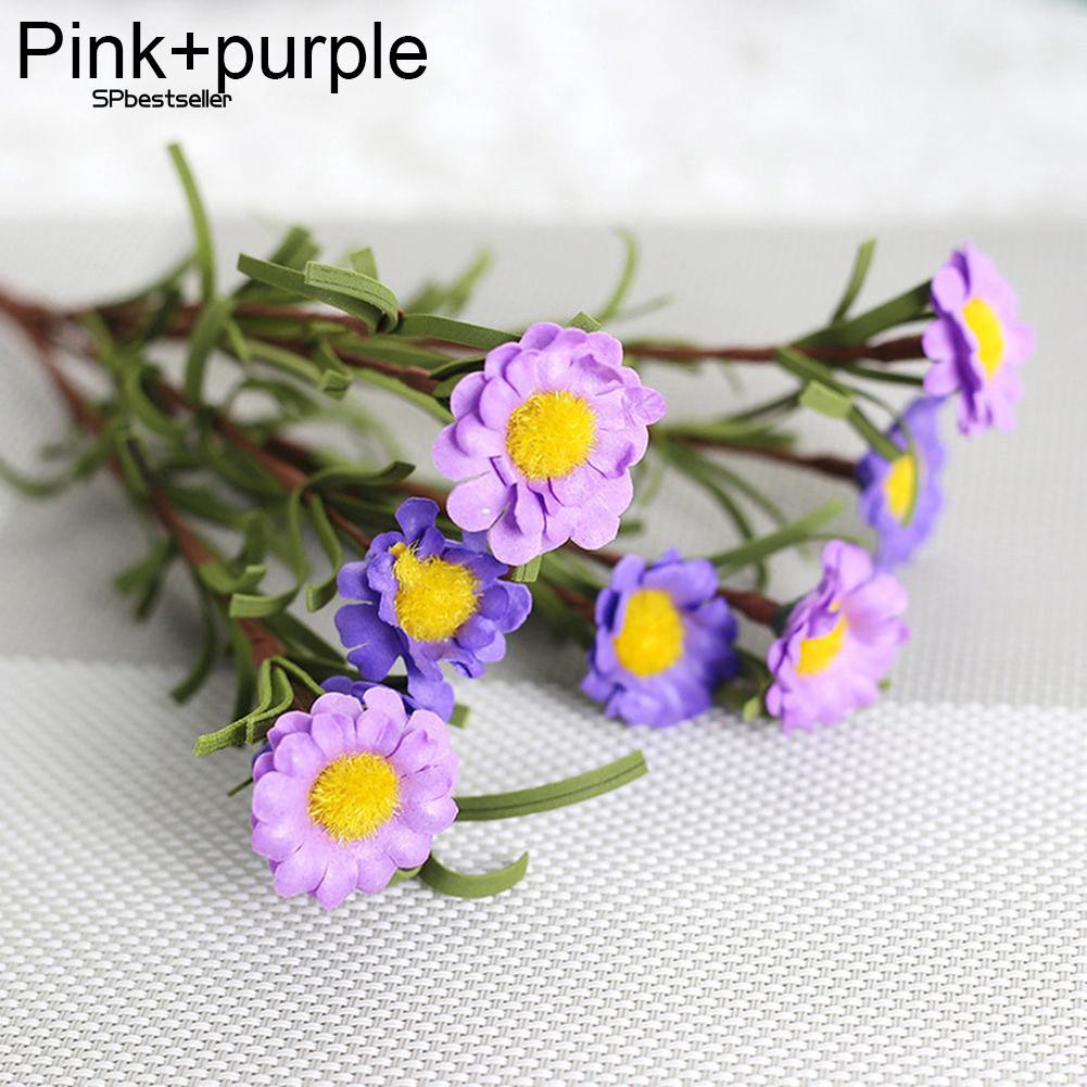 Bó hoa cúc giả bằng lụa để trang trí