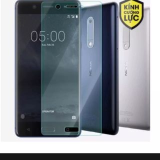 Combo bộ 2 kính cường lực Nokia 5 Tặng ốp dẻo