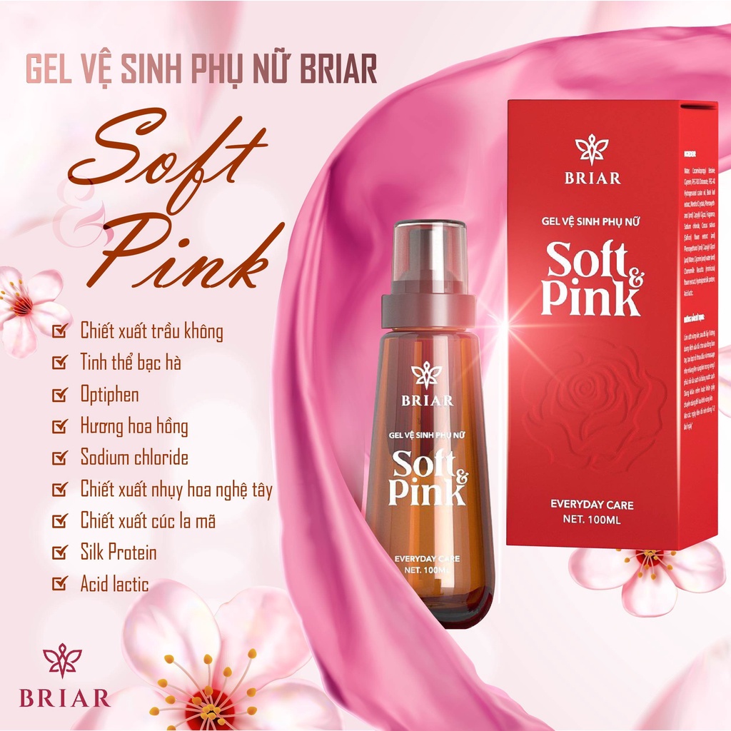 Dung dịch vệ sinh soft pink, vệ sinh vùng kín nữ & giúp làm hồng - ảnh sản phẩm 5