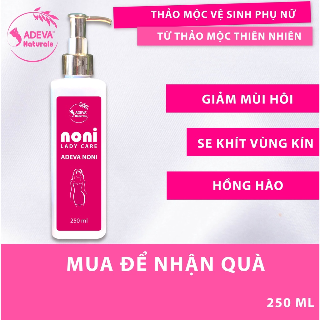 COMBO tinh chất và nước thảo mộc vệ sinh cho gia đình ADEVA NONI Làm sạch nhẹ nhàng, khử mùi hôi khó chịu