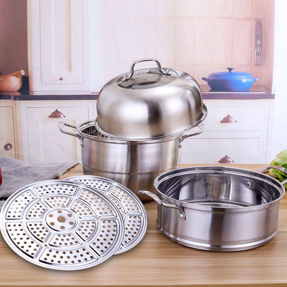 Giá Đỡ Nồi Hấp Đa Năng Chất Liệu Inox 1