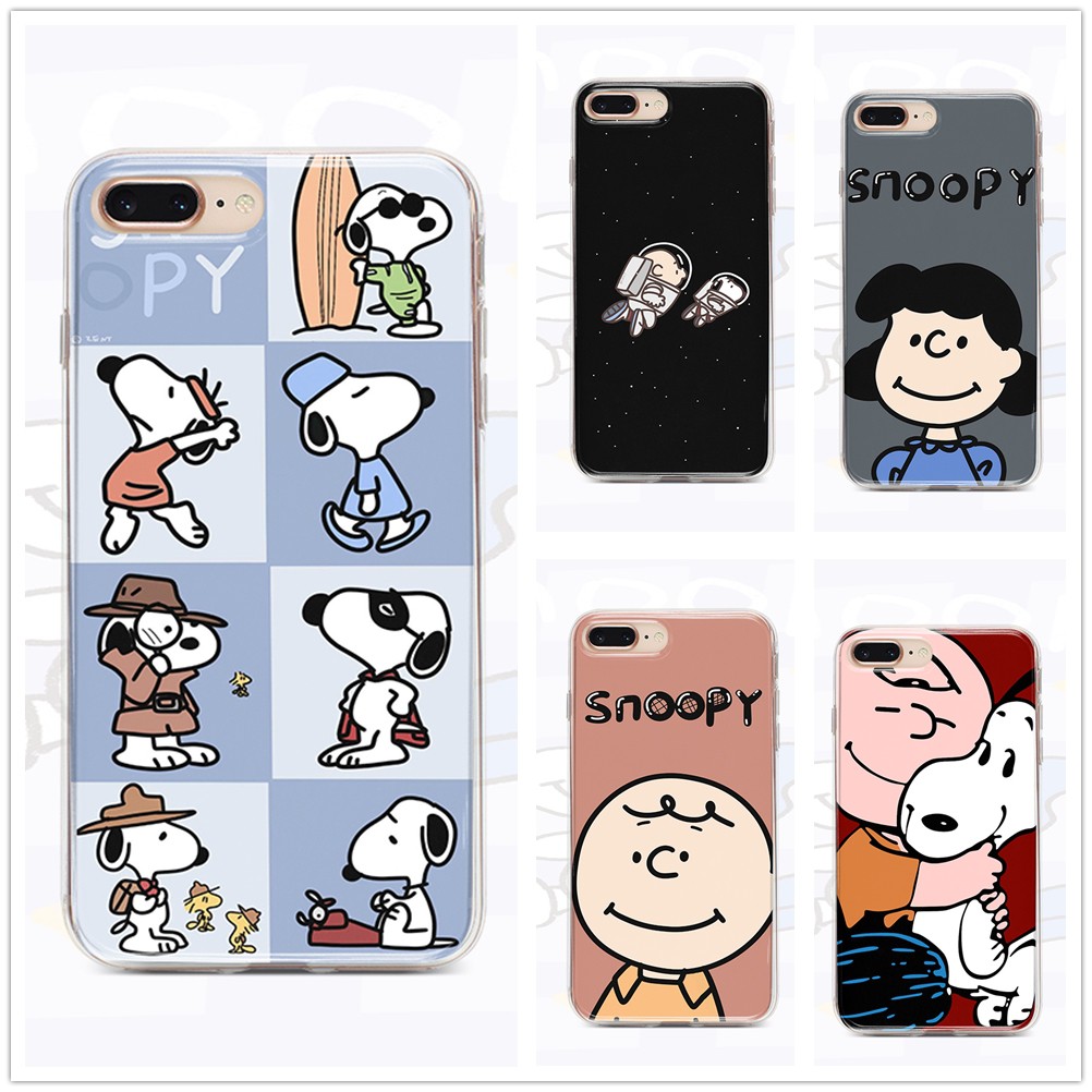 Ốp điện thoại in hình Snoopy SC33B cho Samsung Galaxy Note 10 Pro Note 10 lite Note 10 Plus 10+ Note 9 Note 20 8 5 4 3