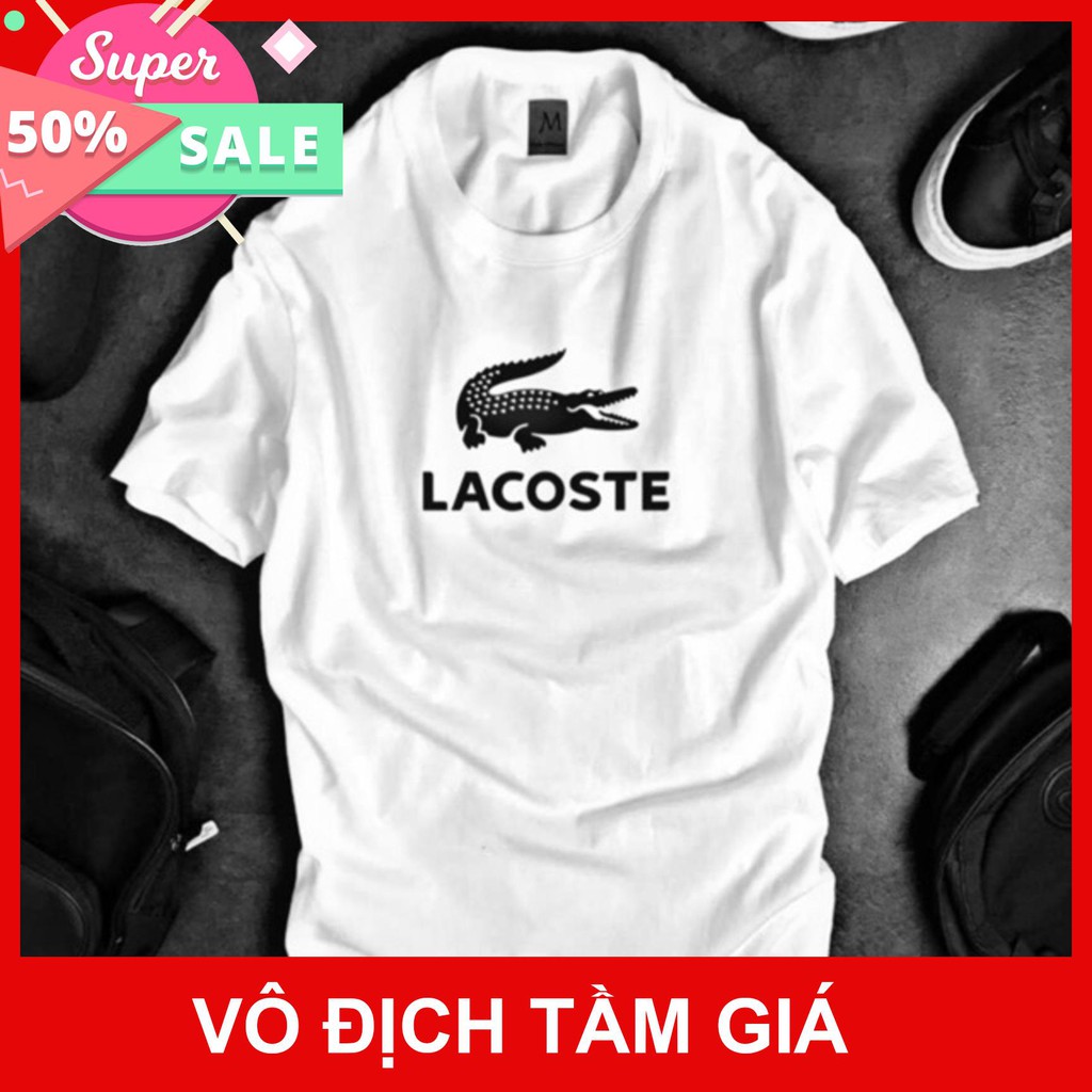 Áo thun cá sấu Lacoste hàng hiệu 2020