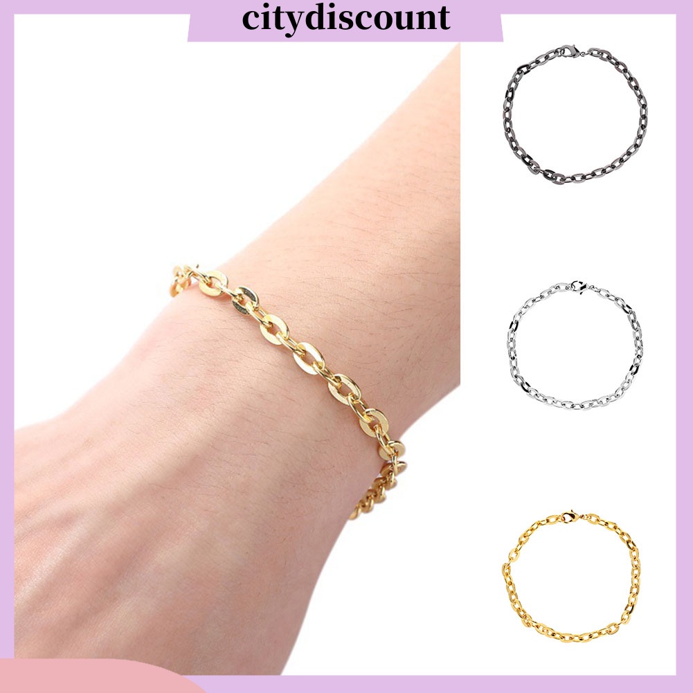 Vòng tay chuỗi xích đơn giản cho nam và nữ