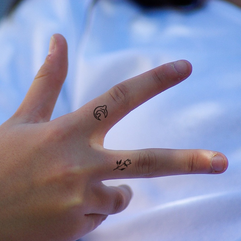 Hình Xăm Dán Tạm Thời Chống Nước Lâu Trôi Quyến Rũ Cho Nữ