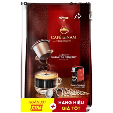Cà Phê viên nén  Nespresso Chính Hãng Vinacafe - Viên nén De nam 24 viên