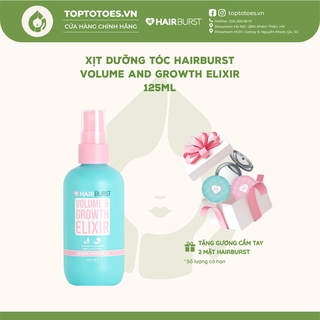 Xịt dưỡng tóc Hairburst Volume And Growth Elixir tạo độ phồng và kích mọc tóc 125ml [NHẬP KHẨU CHÍNH HÃNG 100%]
