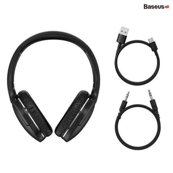 Tai nghe chụp tai không dây cao cấp Baseus Encok Wireless headphone D02 Pro (Bluetooth 5.0, Wireless Hifi Surround Headp