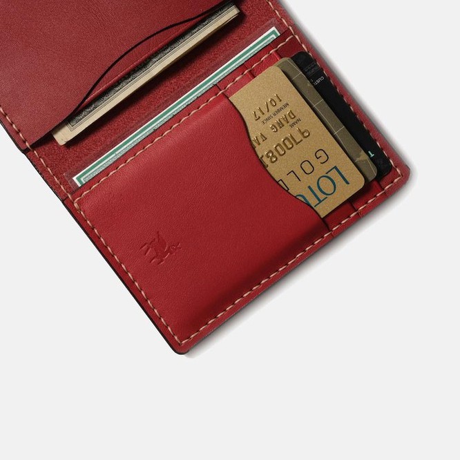 Ví đựng card Gello da sáp thương hiệu Leonardo | BigBuy360 - bigbuy360.vn