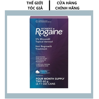 Mọc tóc minoxidil 5% rogaine dạng bọt dành cho nữ