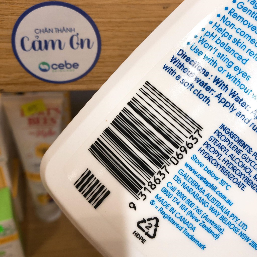 [Hàng Cty] Sữa rửa mặt Cetaphil Gentle Skin Cleanser Face & Body (500mL) | BigBuy360 - bigbuy360.vn