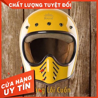 [CHÍNH HÃNG]Thanh LýMŨ BẢO HIỂM FULLFACE ROYAL M140 H1