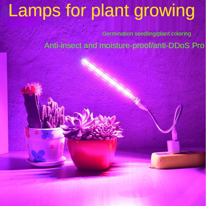 Đèn led kích thích tăng trưởng thực vật trong nhà tiện dụng cho gia đình