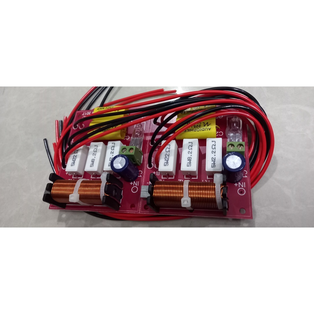 Mạch phân tần loa 1 bass 2 treble