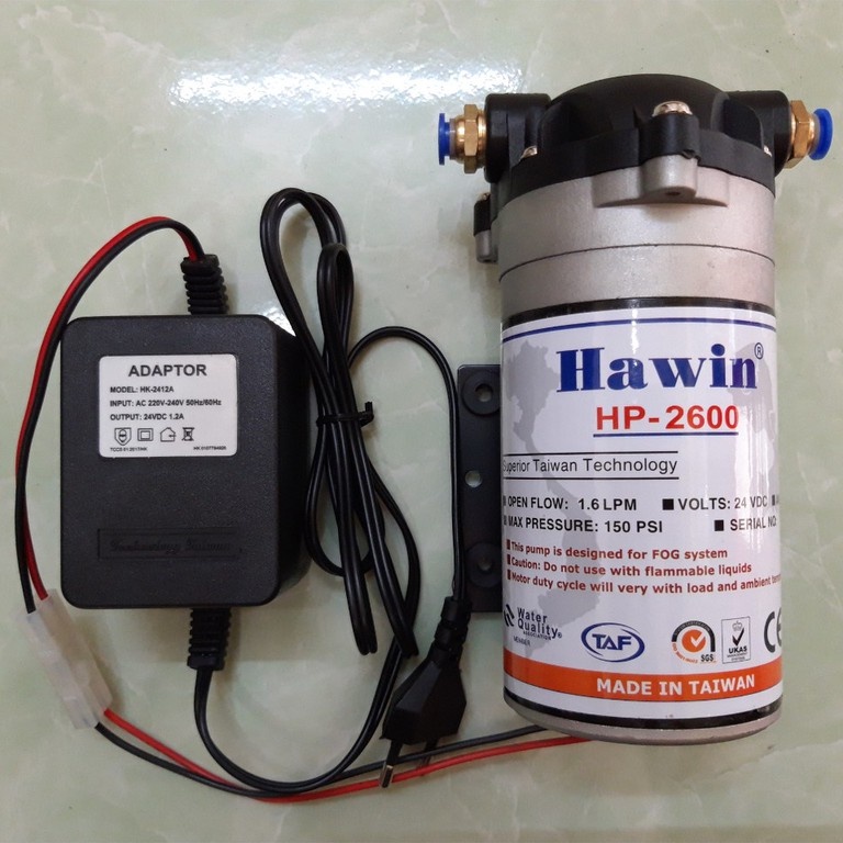 Nguồn Adapter 24v 1.2A dùng cho máy lọc nước, máy phun sương