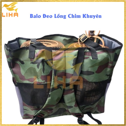 Balo Đeo Lồng Chim Khuyên - Phụ Kiện Cho Chim Cao Cấp