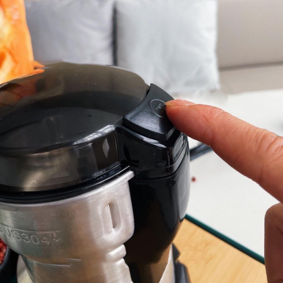 Máy Xay Ngũ Cốc SALLY Công Suất 300W Tiêu Chuẩn Châu Âu Cối Xay Bằng Thép Không Gỉ Xay Các Loại Hạt Và Gia Vị Khô
