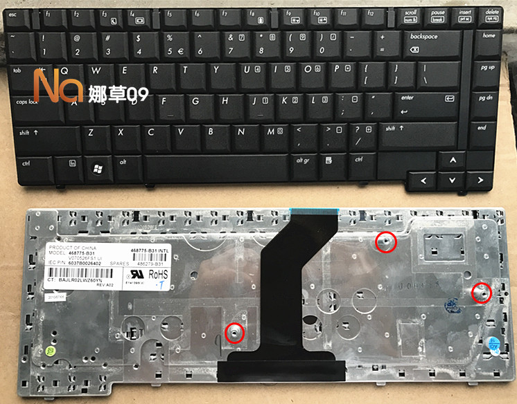 Sổ Tay Hewlett-packard Companyaq 6730b 6735b 6531b 6730p 6530b