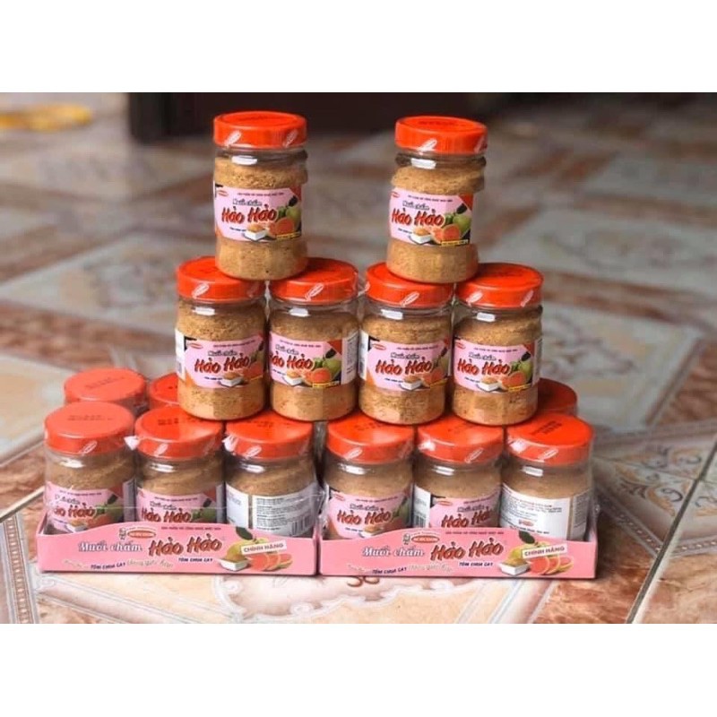 Combo 2 hũ Muối chấm hảo hảo acecook hũ 120gam, 6 hũ/vỉ